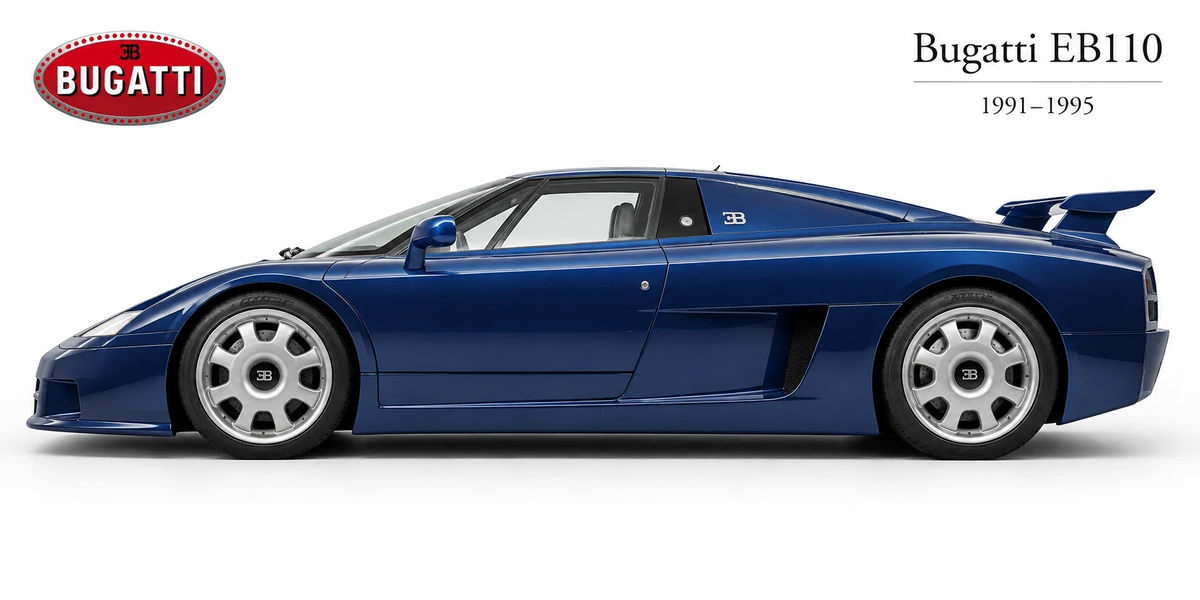 Bugatti EB110 1991–1995