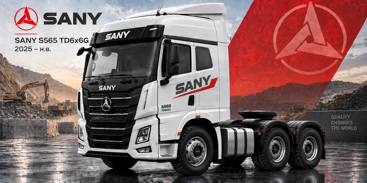 SANY S565 TD6X6G 2025–н.в.