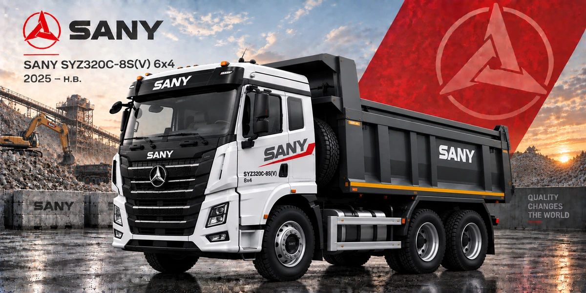 SANY SYZ320C-8S(V) 6x4 2025–н.в.