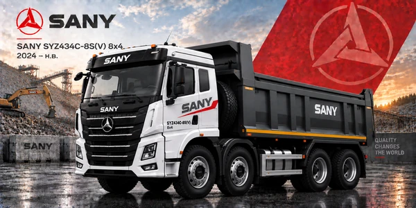 SANY SYZ434C-8S(V) 8x4